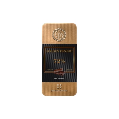 Шоколад GOLDEN DESSERT Горький 72%