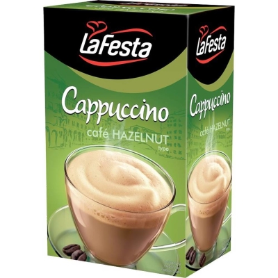 Напиток с натуральным кофе LA FESTA Cappuccino со вкусом Ореха