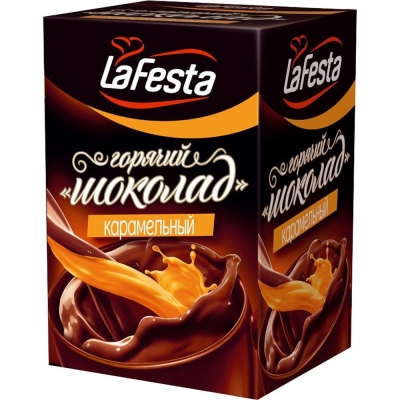 Горячий шоколад LA FESTA Карамельный