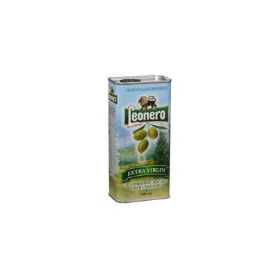 Масло оливковое LEONERO Extra Virgin для Салата ж/б