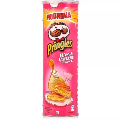 Чипсы Pringles ветчина и сыр Ralfie