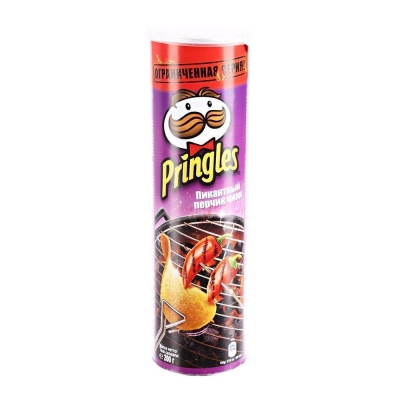 Чипсы Pringles вкус пикантного перчика