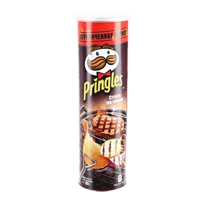 Чипсы Pringles вкус стейка на гриле