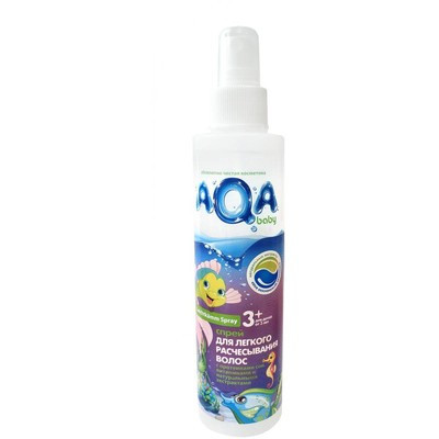 Спрей AQA baby Kids для легкого расчесывания волос