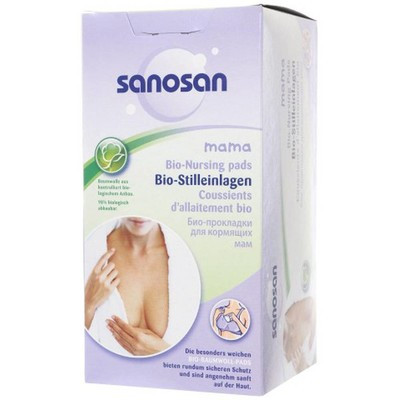 Прокладки для кормящих матерей Sanosan mama Stilleinlagen 30шт