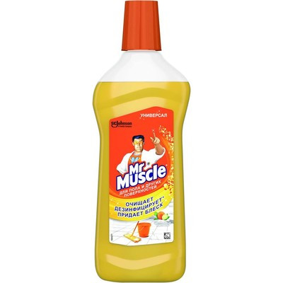 Средство для мытья пола Mr Muscle Цитрусовый коктейль