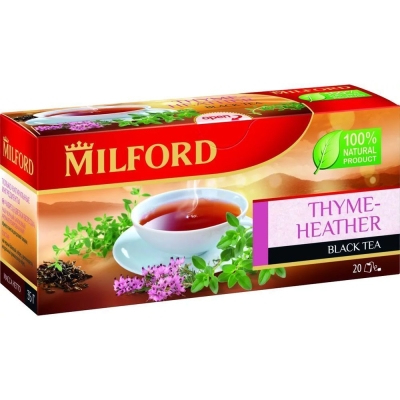 Чай Милфорд черный Чабрец-Цветки вереск