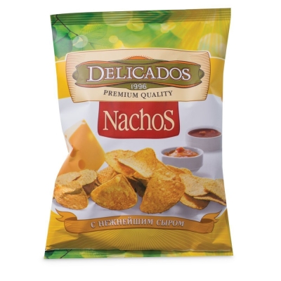 Чипсы Delicados Начос с сыром
