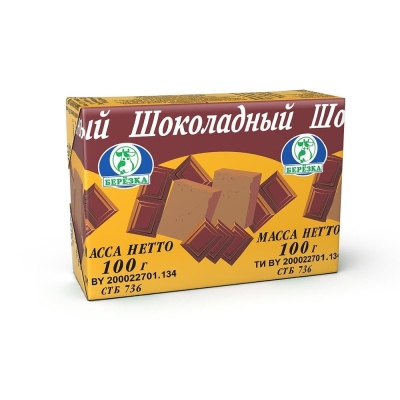 Сыр плавленный Березовский СК Шоколадный 30%