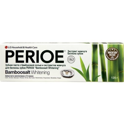 Зубная паста Perioe с бамбуковой солью bamboosalt gumcare для профилактики проблем с деснами