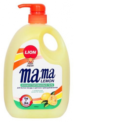Концентрат для мытья посуды и детских принадлежностей Mama Lemon ЛИМОН
