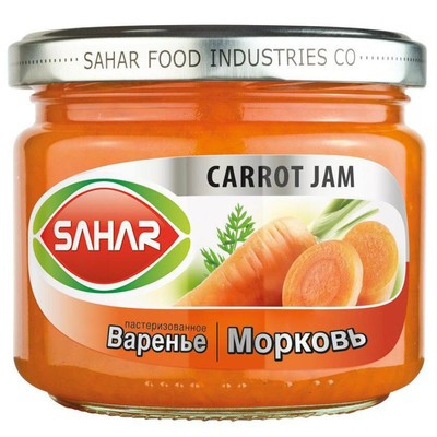 Варенье Sahar из моркови