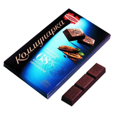 Шоколад Коммунарка Горький 68%