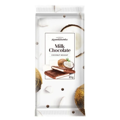 Шоколад молочный Milk Chocolate с кокосовой нугой