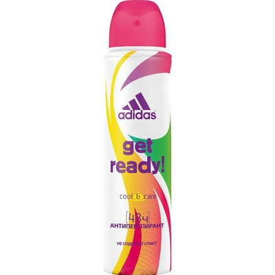 Дезодорант Adidas Део-спрей женский Cool & Care Get Ready! 48ч 