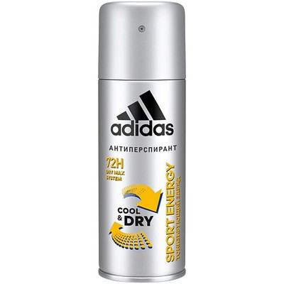Дезодорант Adidas Део-спрей мужской Cool & Dry Sport Energy  