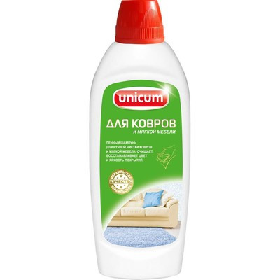 Средство Unicum для ручной чистки ковров и мягкой мебели  