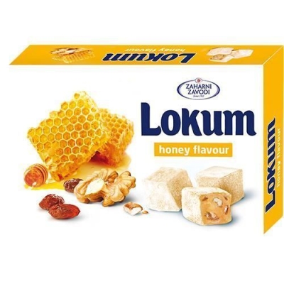 Лукум Zaharni zavodi с орехами, изюмом со вкусом мёда