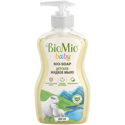 Мыло жидкое BioMio BABY.BIO-SOAP RU-CIS  Детское 