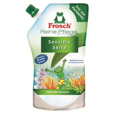 Жидкое ухаживающее детское мыло для рук Фрош (запасная упаковка) 