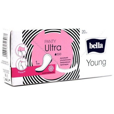 Прокладки ежедневные Bella PANTY ULTRA YOUNG relax, 20 шт