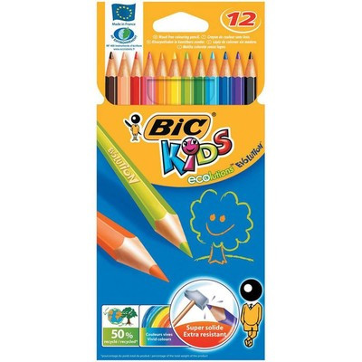 Карандаши цветные BIC пласт. Color UP 24 цвета