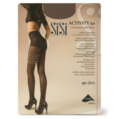Колготки SiSi Activity 50 den Daino 5 размер (поддерживающие и моделирующие)