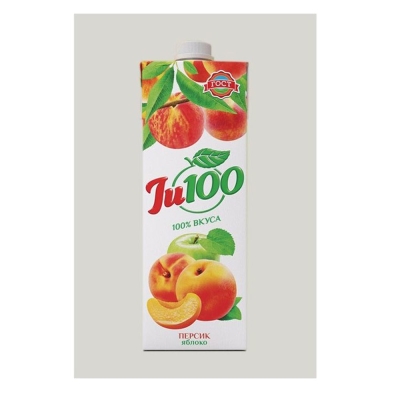 Нектар Ju 100 Персиково-Яблочный с мякотью