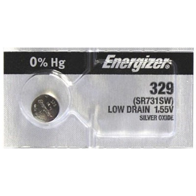 Батарейка ЭНЕРДЖАЙЗЕР Silver Oxide 329 1шт 1.55V