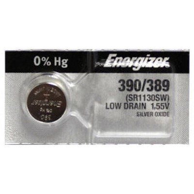 Батарейка ЭНЕРДЖАЙЗЕР Silver Oxide 390/389 1шт 1.55V