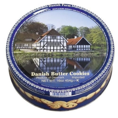 Ассорти датского сливочного печенья Danish farm Датский домик