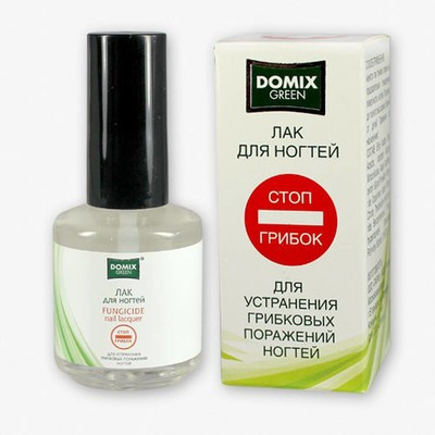 Лак Domix Green для устранения грибковых поражений ногтей 