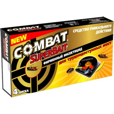Ловушки для тараканов Combat Super Bait 4шт