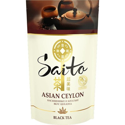 Чай Саито черный рассыпной Asian Ceylon

