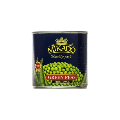 Горошек зеленый Mikado консервированный ж/б